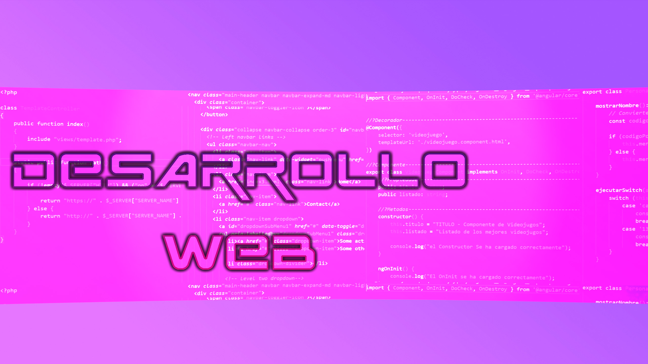 Desarrollo web